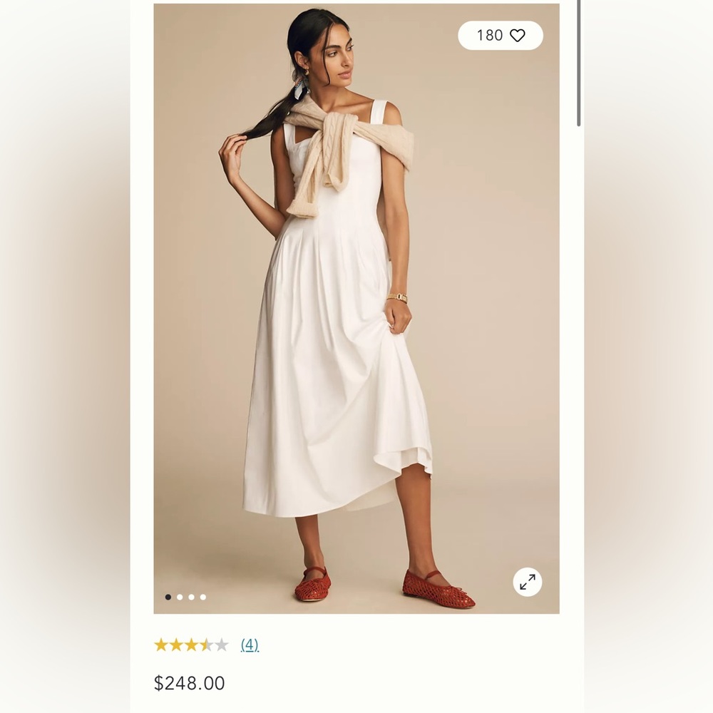 NWT Athropology Reformation Mika Dress